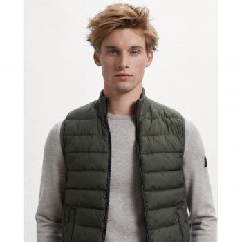 Chaleco Casual Verde Ecoalf – Poliéster Reciclado, Sostenible