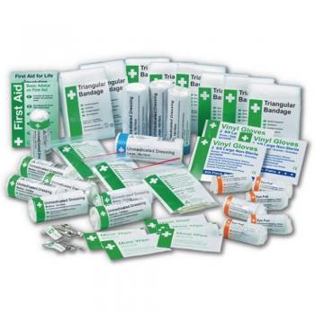 First Aid Injury Kit Refill Pack for Statutory Large 21-50 Persons