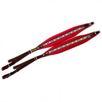 Zupan Akkordeonriemen Standard Pianodesign rot