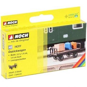 Gauge H0 Luggage Car – Noch 14311 Model