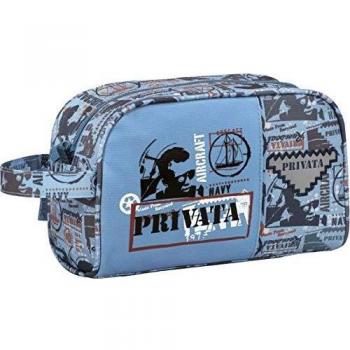 Neceser de Viaje con Bolsillo Grande Privata Navy