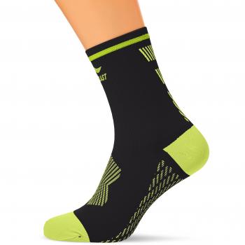 Sportlast Pro Kompression Strümpfe für Radsport XL – Schwarzgelb