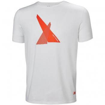 T-shirt Homme Helly Hansen HP Shore – Blanc (003 White)