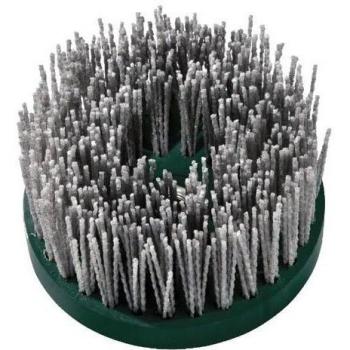 Metabo Brosse pour roue en nylon, vert, 130 mm, filetage M14, outil P46