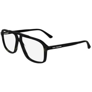 Calvin Klein Green Acetate Eyewear – Size 57, Unisex, Blue Light Protection