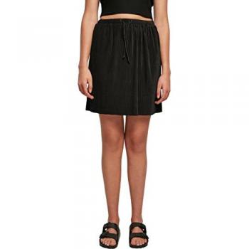 Urban Classics Ladies XS Black Pleated Skirt