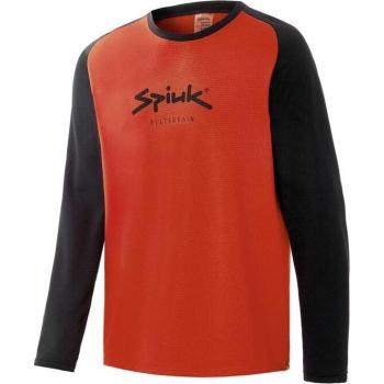 Maglia Spiuk All Terrain maniche lunghe rossa e nera