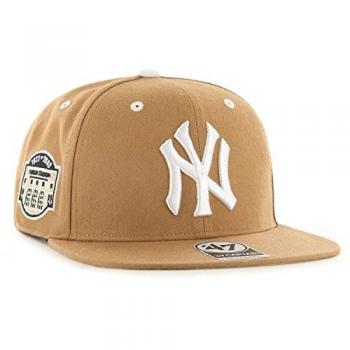 Estrella de la ciudad Yankees Beige Camel para adultos
