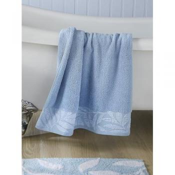 Lacie Blue Leaf Bath Towel