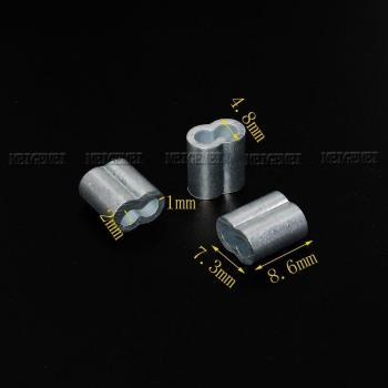 Tapón para Cable Ferma Alúmina Crimpador 10 Pcs