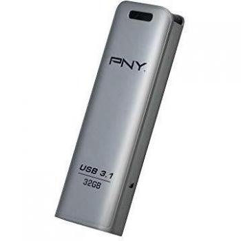 PNY 32GB USB 3.1 Elite Steel Flash Drive
