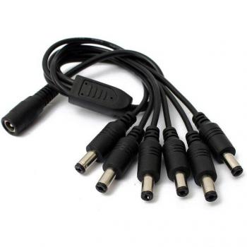 5,5x2,1mm DC Steckeradapter für Mehrfachanschluss