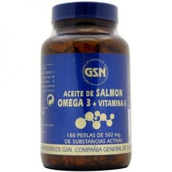 ACEITE DE SALMÓN OMEGA 3 709 mg 180 PERLAS GSN