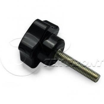 20 boutons mâles en bakélite à lobe M5x25 mm