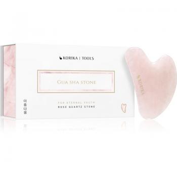 KORIKA Gua Sha Pink Quartz Stone for Face 1 pc