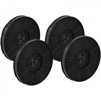 Filtres à charbon actif 17,5 cm vhbw pour Respekta CH 0160 IXN, CH 0190 IXA