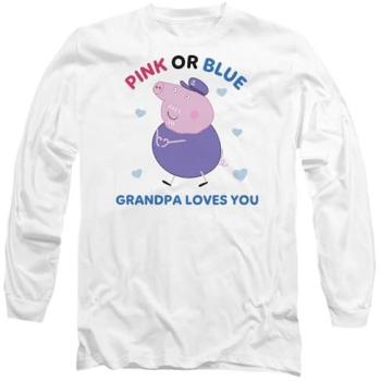 White Grandpa Loves You T‑Shirt (XL) – Peppa Pig