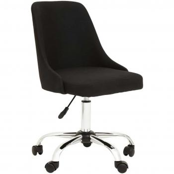 Orsina Brent Black & Chrome Luxury Office Seating