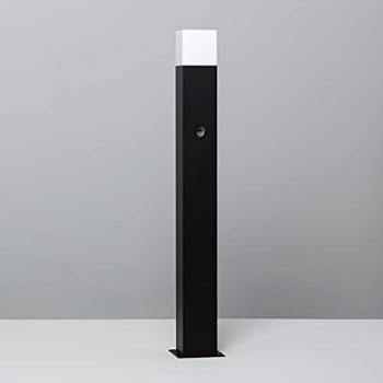 Bodenleuchte mit Sensor Augusta Schwarz 74cm
