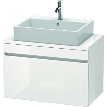 Duravit DuraStyle Waschtisch-Unterschrank für Konsole, 80 x 47,8 cm, graphit matt/weiß matt