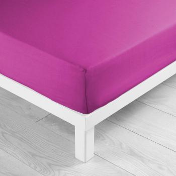 Housse de Couette Coton Fuchsia 90x190 cm