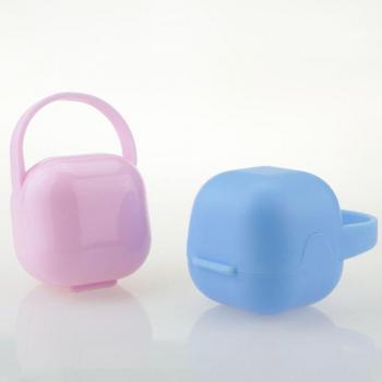 Travel Baby Pacifier and Toothbrush Case (6.2x6.2cm)