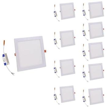 Spot LED Design Extra Plat 12W CCT Blanc