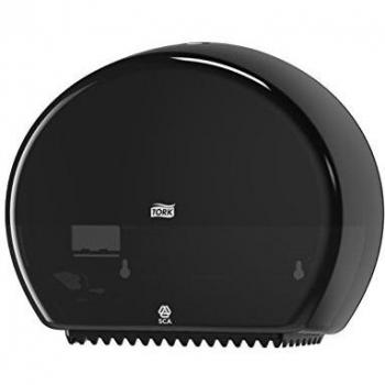 PORTARROLLOS PAPEL HIGIENICO TORK NEGRO Tork 555008