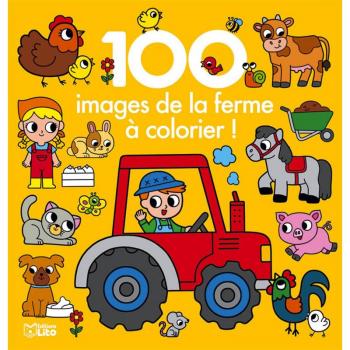 100 images a colorier la ferme