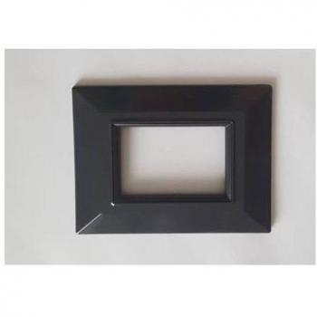 Placchetta Colorata Axolute Bticino Grigio Scuro 3 Fori