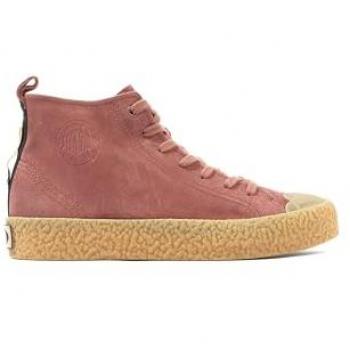 Stivali Palladium Palla Ace Rugged Suede Rosa Casual Unisex EU 38