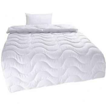 Microfaser‑Set „Mailo“ – Bettdecke 135 x 200 cm + Kopfkissen