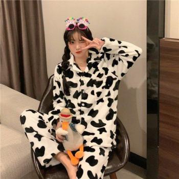 Kawaii Women's Coral Fleece Pajamas
