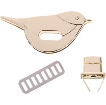 DIY Purse Bird Locking Hardware
