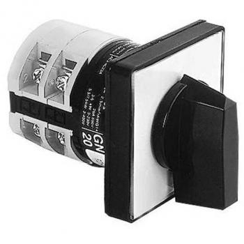 Interrupteur de sécurité Lovato 20 A, tripolaire, 65×65 mm, référence 7GN20H11U