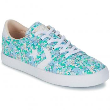 Converse Women's One Star Low-Top Sneaker in Blue/White Floral Pattern