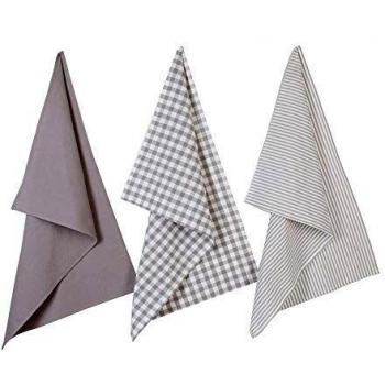 Strofinacci in cotone, set da 3, 45 x 70 cm
