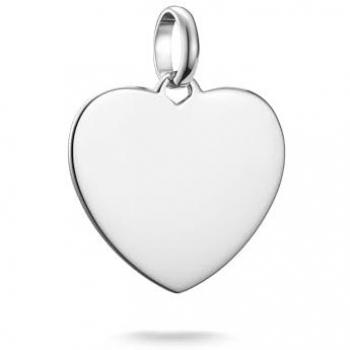 CC1274-001-21 Silver Heart Pendant