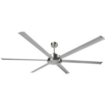 FABRILAMP Ventilador SANSON DC Níquel Plata Sin Luz 6 Aspas 305 cm