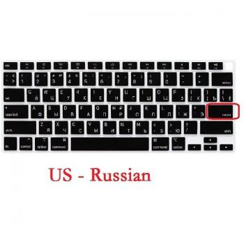 Russian Language Soft Keyboard Cover for Macbook Air 13 A1932