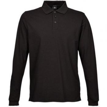 Tee Jays Langarm Poloshirt für Männer mit Stretch