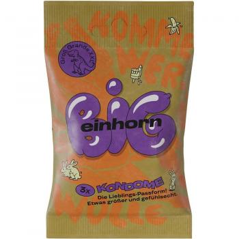 Einhorn XXL-Kondome Fair & Nachhaltig