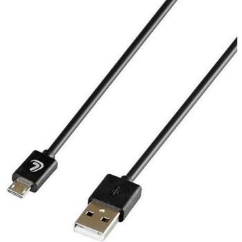 Linea Essentials – Cavo USB Micro‑USB 100 cm Nero