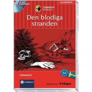 Den blodiga stranden: Schwedisch A2: Lernkrimi Hörbuch. Schwedisch