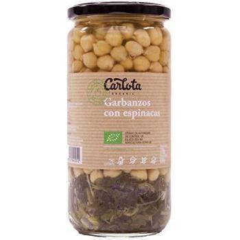 Carlota Pure Chickpeas & Spinach – 720 g