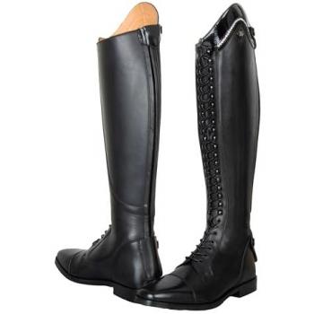 Imperial Riding Olania Dressage Regular/Stivali Ristretti Neri Lack‑Chrystal (39)