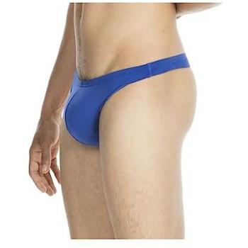 HOM Men's Freddy Blue G-String, Size S