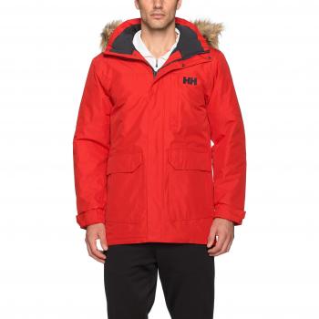 Herren Dubliner Parka Coat XXL in Flag Red von Helly Hansen
