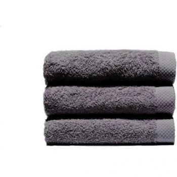 Juego de Toallas Lasa Pure, 3 piezas, algodón gris, baño