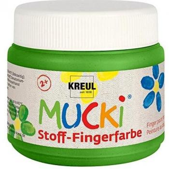 Kreul Mucki Fingerfarbe grün 150 ml